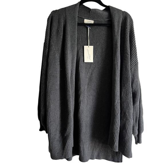 Universal Thread Sweaters - Universal Thread Women's Dark Gray Open-Front Cardigan - Size Large - NWT